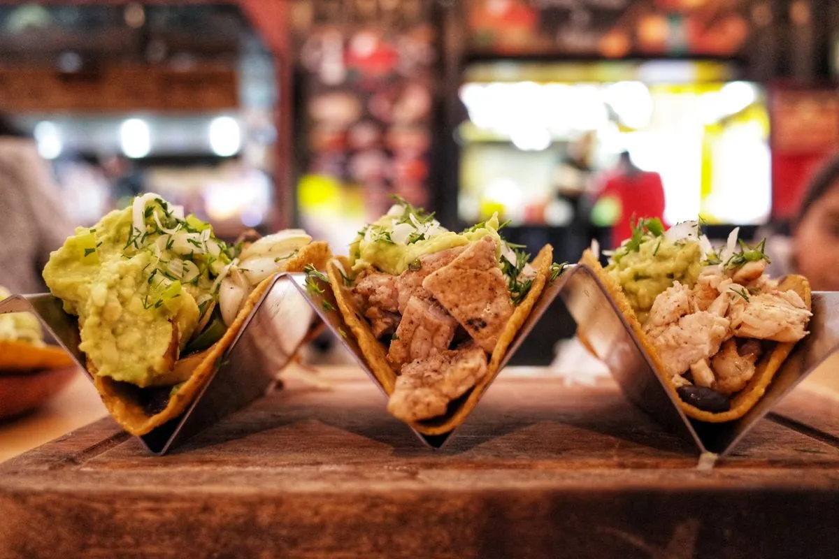 Taco de Pollo Tinga